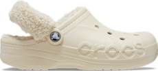 Baya Lined Fuzz-Strap Clog