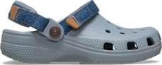 Kids' Classic Denim Adjustable Backstrap Clog