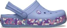 Kids' Crocband Glow Confetti Band Clog