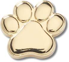 Gold Dog Paw