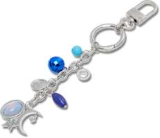 Moon and Stars Bag Charm