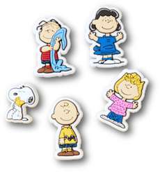Peanuts Jibbitz 5-pack