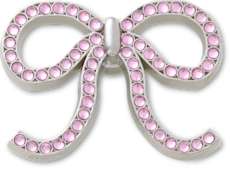 Pink Glittery Bow