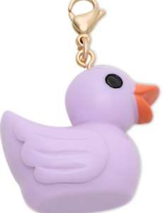 Purple Rubber Duck Charm