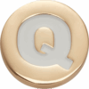 Crocs Gold Letter Q