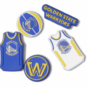 Crocs NBA Golden State Warriors 5 Pack