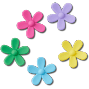 Crocs Flower Power 5 Pack