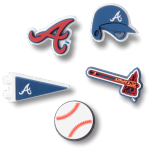Crocs MLB Atlanta Braves 5 Pack