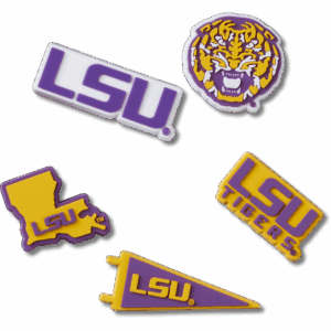 Crocs LSU 5 Pack