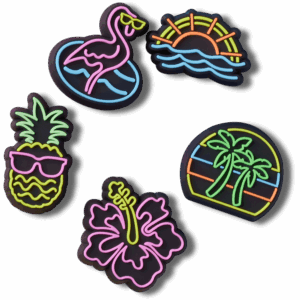 Crocs Lights Up Neon 5 Pack