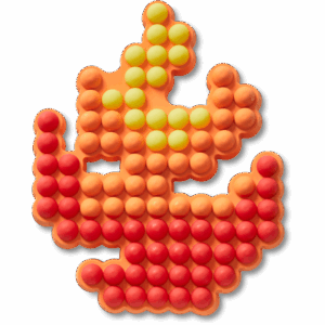 Crocs Beaded Flame