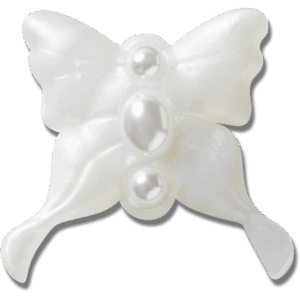 Crocs Meta Jelly White Butterfly