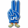 Crocs LFG Foam Peace Sign