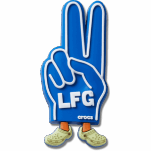 Crocs LFG Foam Peace Sign