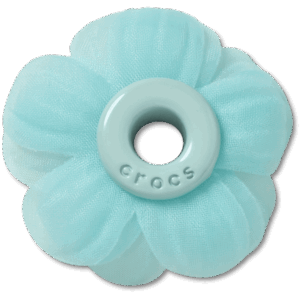 Crocs Blue Chiffon Grommet