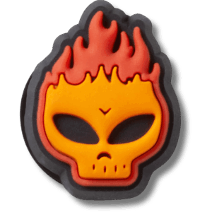 Crocs Flaming Skull