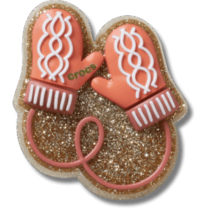 Crocs Glitter Pink Mittens