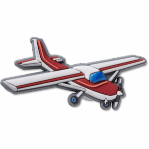 Crocs Small Piston Airplane