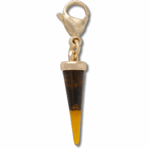 Crocs Gold Tortoise Spike Charm