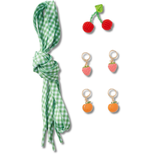 Crocs Laces and Fresh Fruits Charm Kit