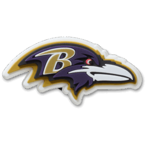 Crocs NFL Baltimore Ravens Logo