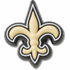 Crocs NFL New Orleans Saints Logo