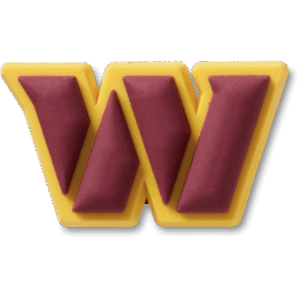 Crocs NFL Washington Commanders Logo