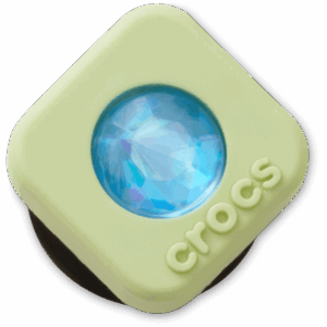 Crocs Green PVC Square SMT Gem