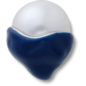 Crocs Blue Dipped Enamel SMT Pearl