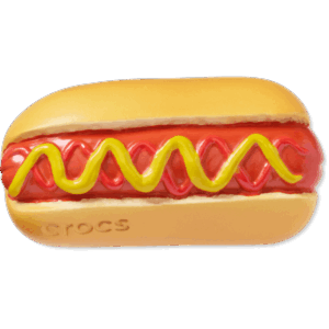 Crocs Hot Dog Dipped in Mustard