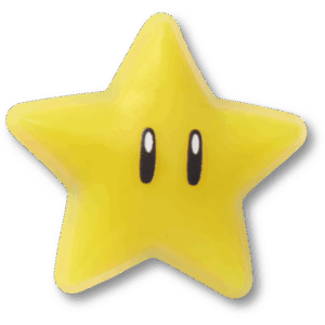 Crocs Super Mario Star