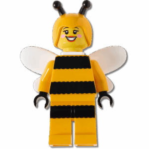 Crocs LEGO Bumblebee Minifigure