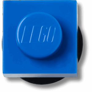 Crocs LEGO Blue Tile 1x1