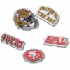 Crocs NFL San Francisco 49ers 5 Pack