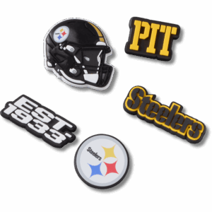 Crocs NFL Pittsburgh Steelers 5 Pack