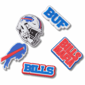 Crocs NFL Buffalo Bills 5 Pack
