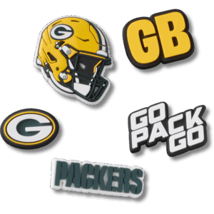 Crocs NFL Green Bay Packers 5 Pack