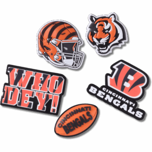Crocs NFL Cincinnati Bengals 5 Pack