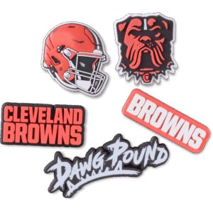 Crocs NFL Cleveland Browns 5 Pack
