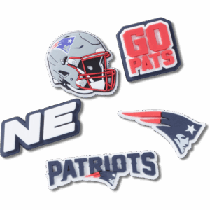 Crocs NFL New England Patriots 5 Pack