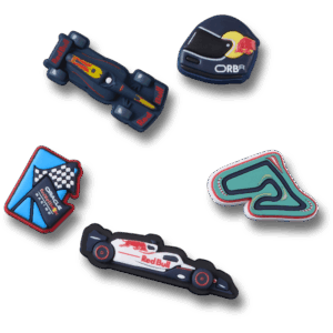 Crocs Oracle Red Bull Racing Crocs 5 Pack Jibbitz