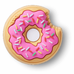 Crocs Sprinkle Donut Bite
