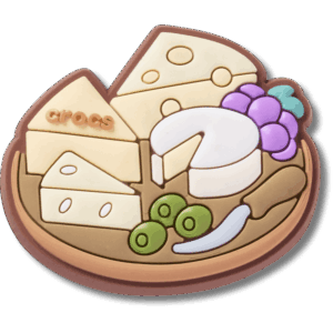 Crocs Charcuterie Cheese Board
