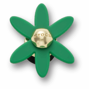 Crocs Retro Green Spinner Flower