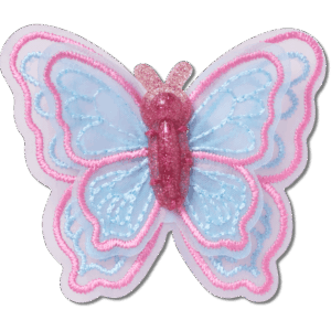 Crocs Mesh Sequin Butterfly