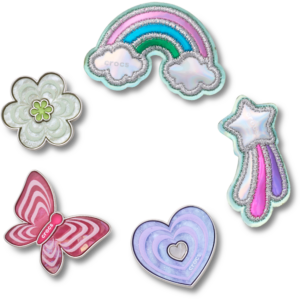 Crocs Funky Girly Icons 5 Pack