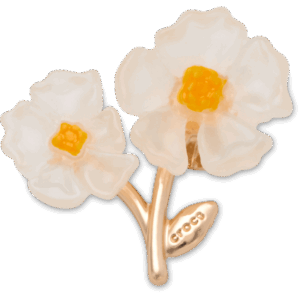 Crocs White Floral Blossom