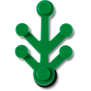 Crocs LEGO Dark Green Leaf