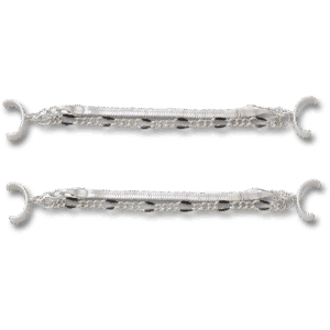 Crocs Double Silver Sandal Chain 2 Pack