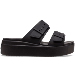 Crocs Brooklyn Buckle Low Wedge Sandal